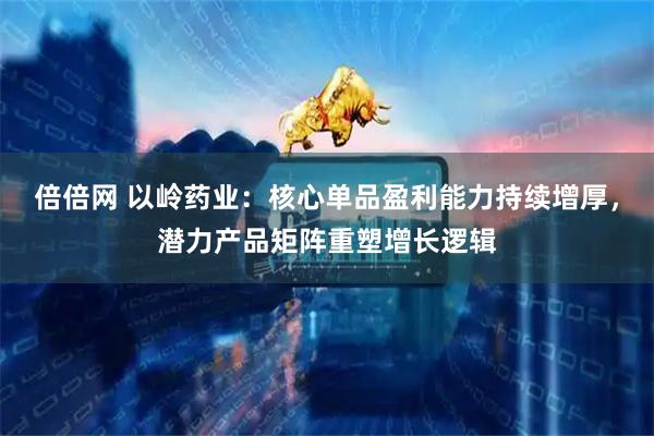 倍倍网 以岭药业:核心单品盈利能力持续增厚,潜力产品矩阵重塑增长逻辑